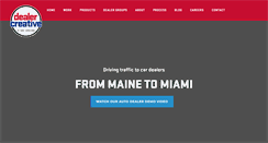 Desktop Screenshot of dealercreative.com